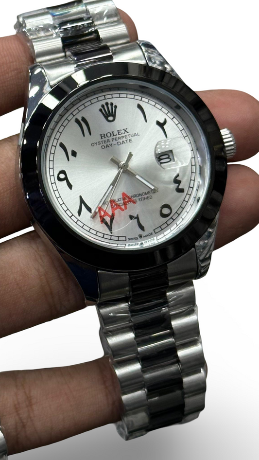 Rolex - Black Stone Two Tone Model - Date Just